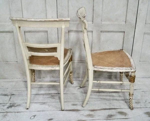 Pair of Regency Cane Side Chairs - Image 7