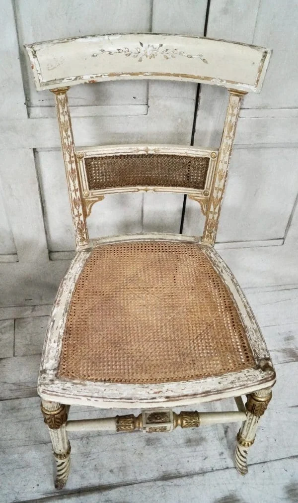 Pair of Regency Cane Side Chairs - Image 5