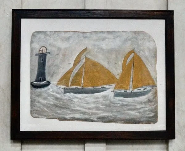 Painting “Full & Bye” In the Style Of Alfred Wallis - Image 6