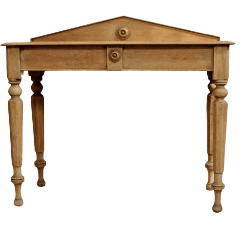 Army and Navy Victorian Oak Hall Table