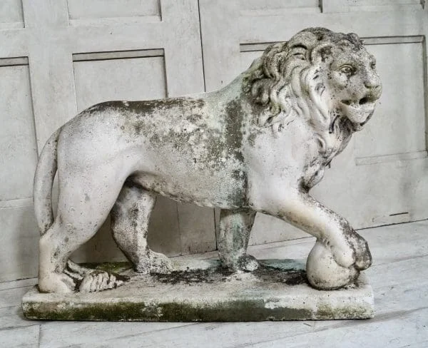 Pair of Stone Medici Lions - Image 6