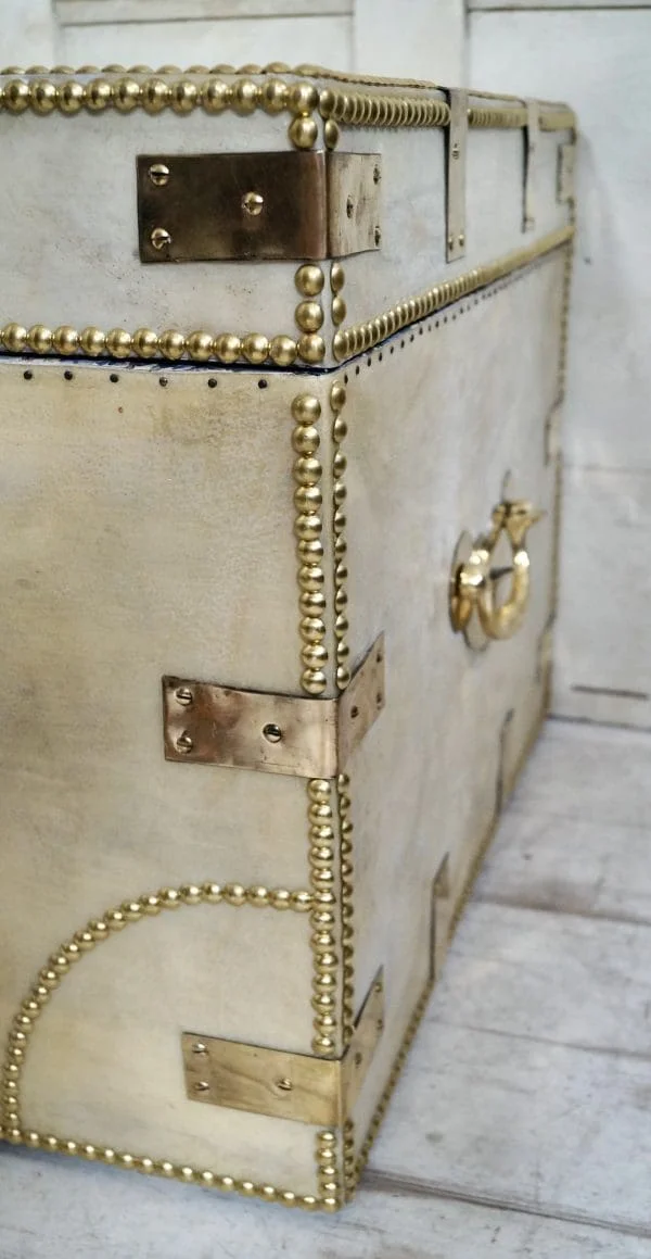 Regency Vellum Travel Trunk - Image 13