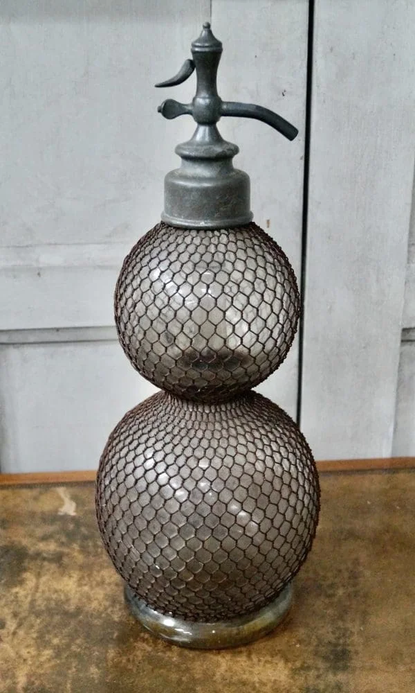 Antique French ‘Double Gourd’ Soda syphon