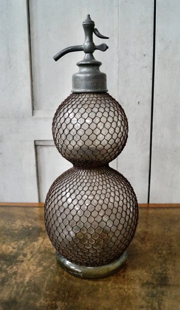 Antique French ‘Double Gourd’ Soda syphon - Image 7