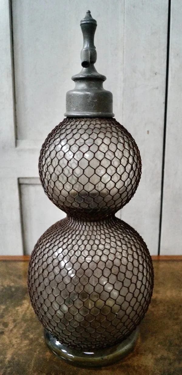 Antique French ‘Double Gourd’ Soda syphon - Image 5