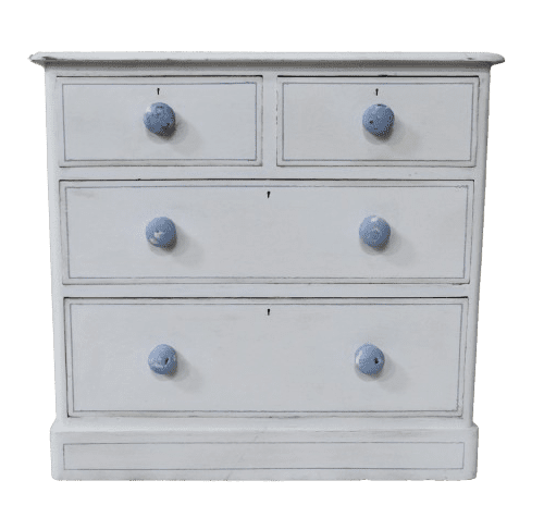 Victorian Painted Chest Of Drawers