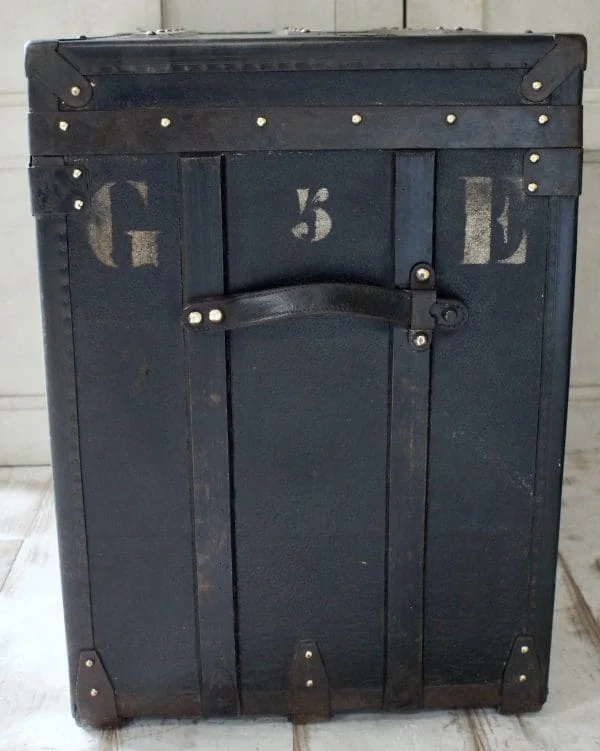 Antique “Malles Gisler Paris” Travel Trunk - Image 3