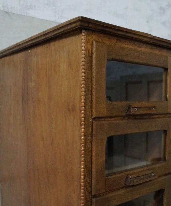 Vintage Haberdashery Shop Display Cabinet - Image 3