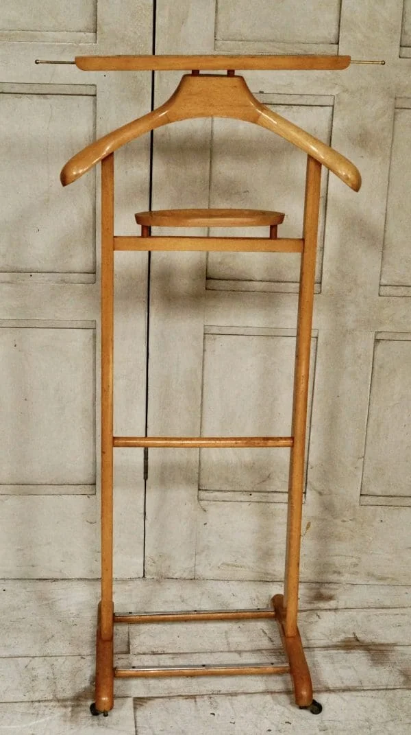 Vintage French Beech Valet Stand - Image 7