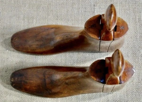 Victorian Fruitwood Carved Boot Lasts - Image 3