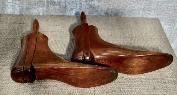 Victorian Fruitwood Carved Boot Lasts - Image 7