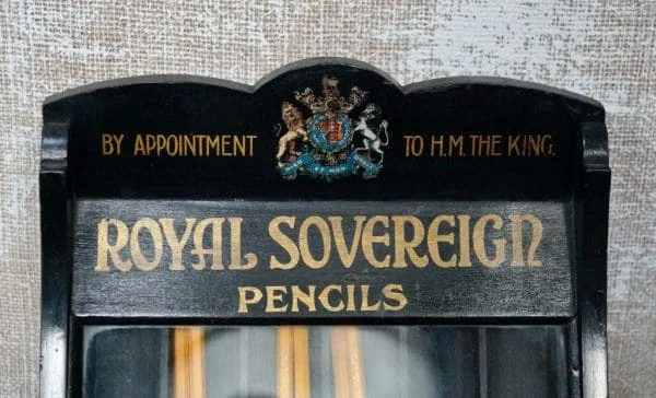 A Rare Royal Sovereign Pencil Shop Display Case - Image 2