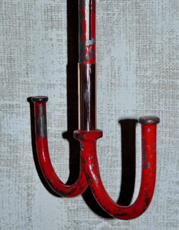 Victorian Beam Hanging Iron Bridle Cleaning Hook - Image 2