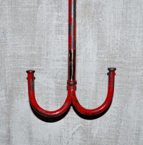 Victorian Beam Hanging Iron Bridle Cleaning Hook - Image 3