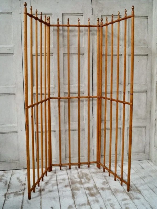 Victorian Arts & Crafts Pitch Pine Room Divider - Image 10