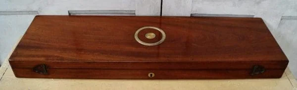 Antique Joseph Lang Mahogany Gun Case