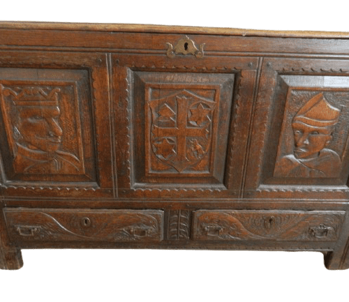 17th Century Mule Chest Coffer