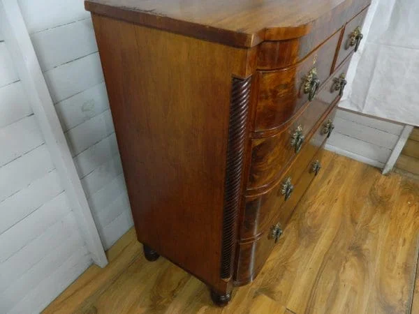 Mahogany Ogee Chest of Drawers, 1800s - Image 3