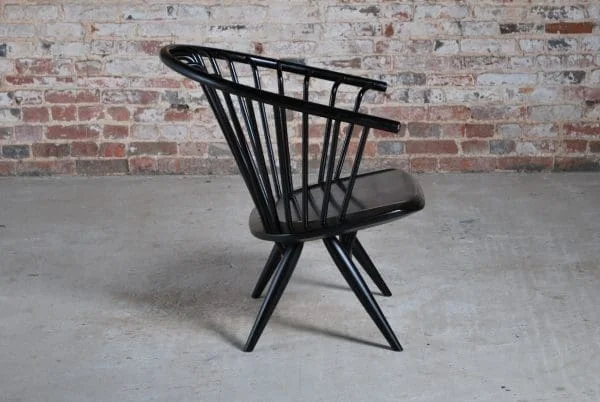 Mid Century Original 1960s Crinolette chair designed in 1962 by Ilmari Tapiovaara for Asko, Finland - Image 11