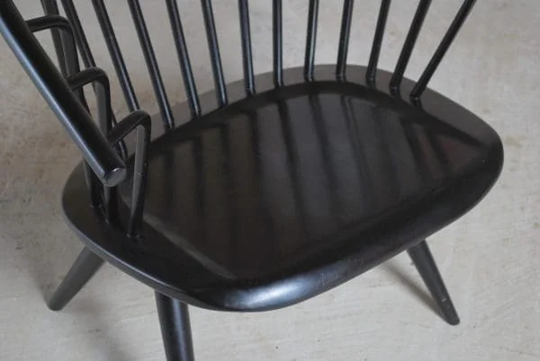 Mid Century Original 1960s Crinolette chair designed in 1962 by Ilmari Tapiovaara for Asko, Finland - Image 4