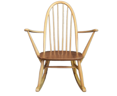 Original 1960s Blonde Ercol Rocking Chair