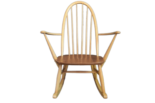 Original 1960s Blonde Ercol Rocking Chair