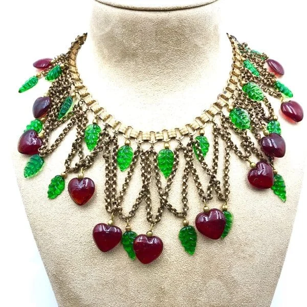 Early 1950s Book Chain Necklace - Image 3