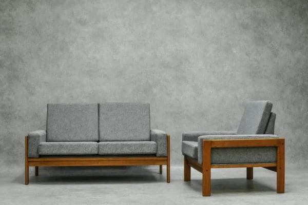 Vintage Danish Sofa Set - Image 3