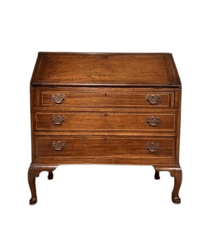 Edwardian Inlaid Mahogany Bureau