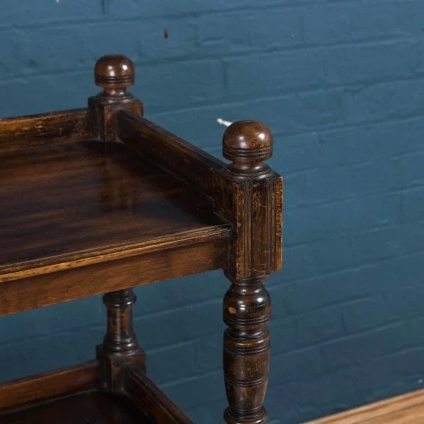 Edwardian Mahogany Dumbwaiter Circa 1910 - Image 7