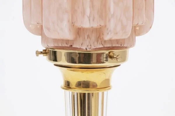 Art Deco Table Lamp by Genet et Michon - Image 3