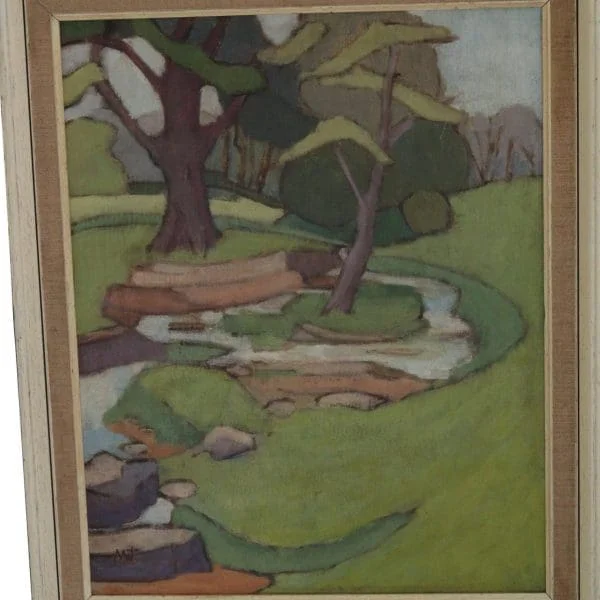 M Jack, British, 20th century, oil on board - Image 3