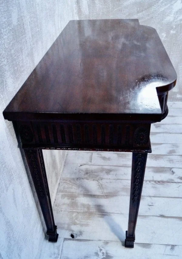 Victorian Mahogany Serving Table in the Manner of Robert Adams - Image 11