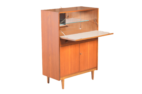 Mid Century teak drinks cabinet by Nathan, England, circa 1960s - Image 9