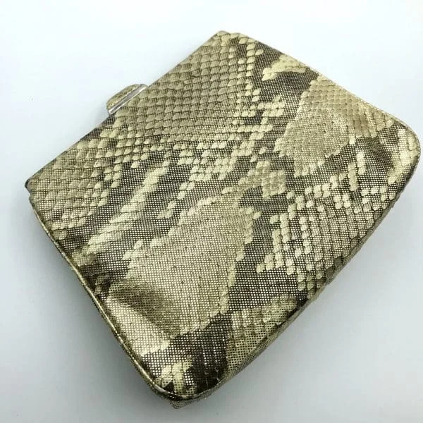 Vintage Judith Lieber Python Crossbody Handbag - Image 4