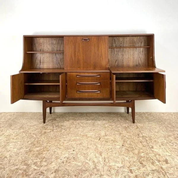 Mid-Century G Plan Sideboard/Highboard - Image 3