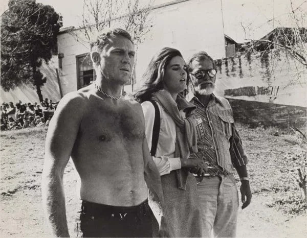 Original photographic production still from the film The Getaway 1972