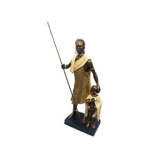 Gleneagles STUDIO Resin Mother and Child Figurine