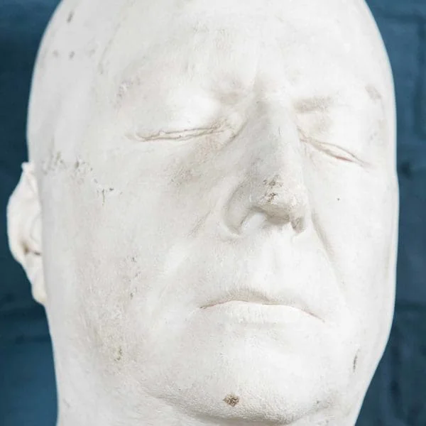 Death Mask in Plaster, France Early 19th Century - Image 6