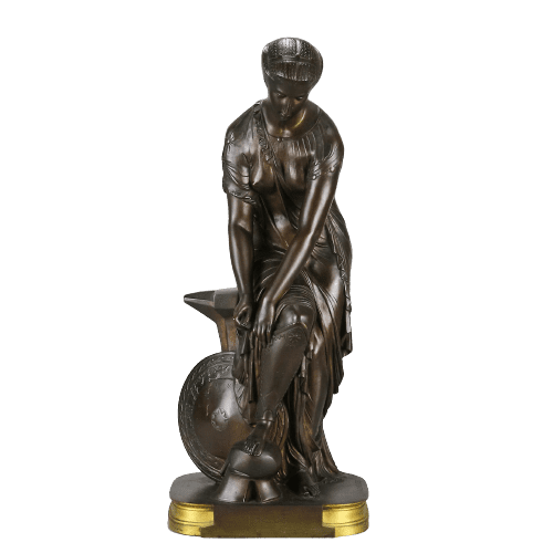 Late 19th Century Bronze "Thetis" by Emile Hébert
