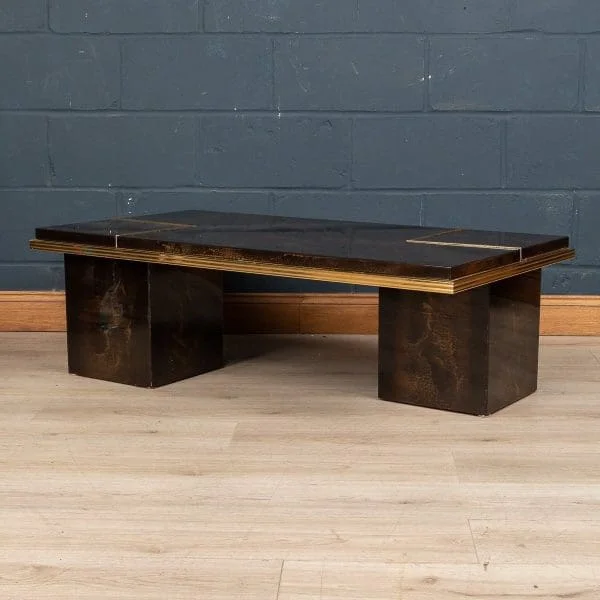 Hidden Bar Coffee Table, Continental, Late 20th Century - Image 4