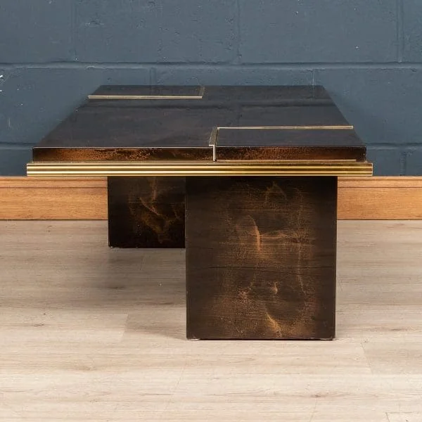 Hidden Bar Coffee Table, Continental, Late 20th Century - Image 5