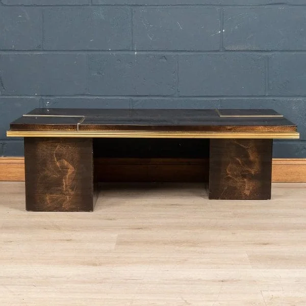 Hidden Bar Coffee Table, Continental, Late 20th Century - Image 6