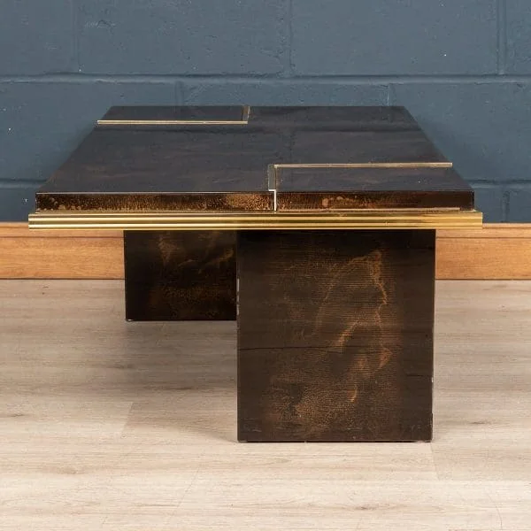 Hidden Bar Coffee Table, Continental, Late 20th Century - Image 7