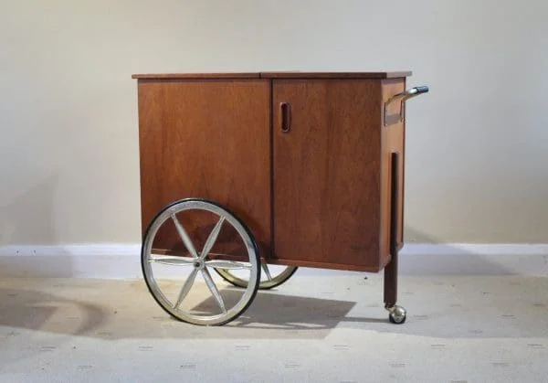 Mid Century Bar Cart after Jacques Adnet