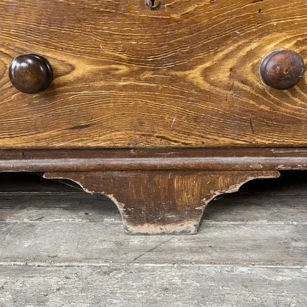 Mid 19th Century Pine Housekeepers Cupboard - Image 5