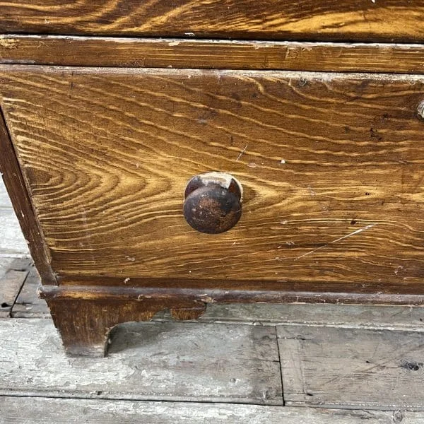 Mid 19th Century Pine Housekeepers Cupboard - Image 12