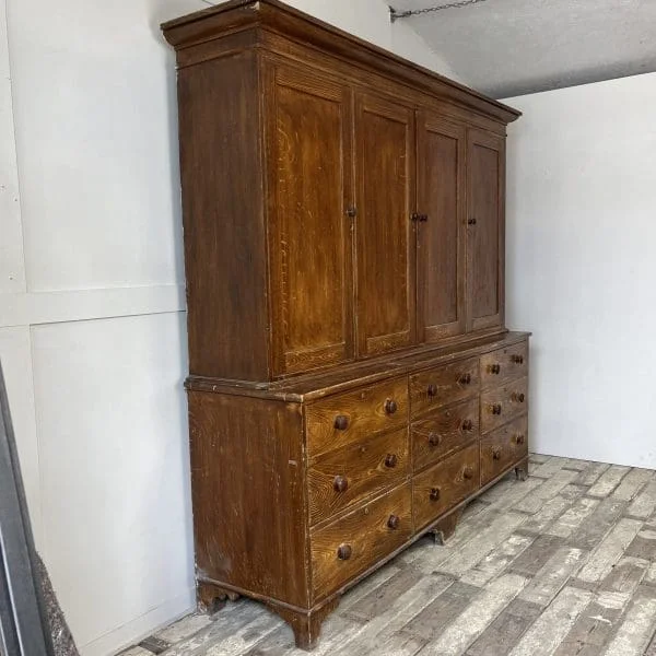 Mid 19th Century Pine Housekeepers Cupboard - Image 16