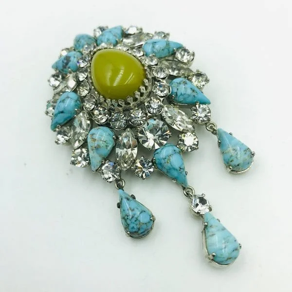 Vintage Roger Jean Pierre for Christian Dior Brooch Circa 1950s - Image 4