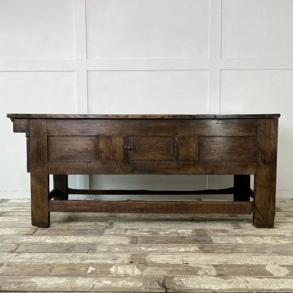 Mid 19th Century French Oak Bakers Proving Table - Image 9